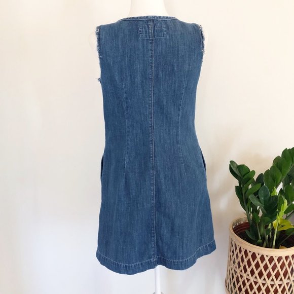 GAP 1969 Denim Shift Dress | XS - Picture 7 of 11